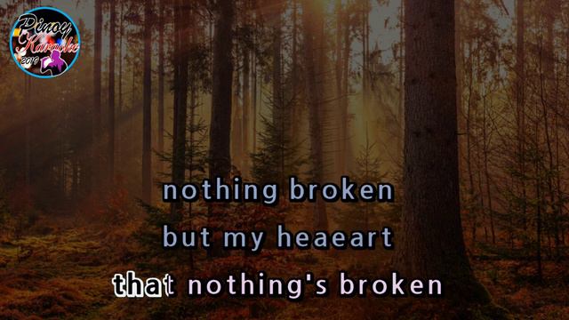 Nothing Broken But My Heart by Celine Dion (Karaoke : Baritone Key : Male Key) смотреть онлайн
