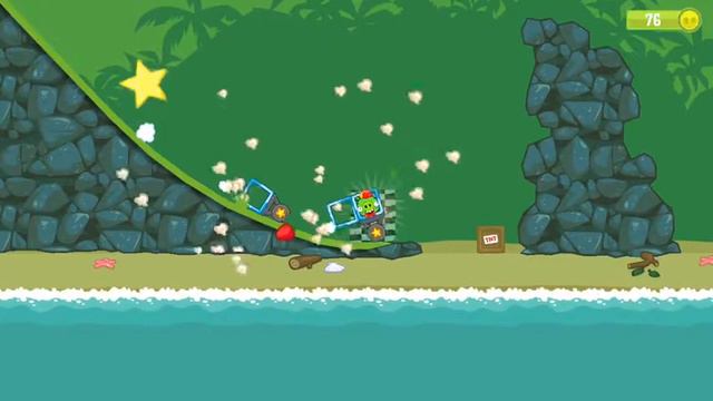 Bad Piggies level 1-1! смотреть онлайн