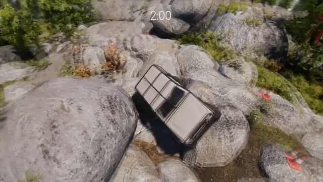 Pure Rock Crawling проходим третью карту. Мучения смотреть онлайн