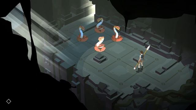 Lara Croft GO прохождение пошаговой игры