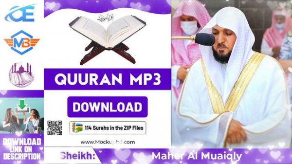 Maher Al Muaiqly Full Quran mp3 Free Download, 114 surahs in the quran mp3 download