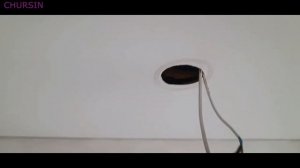 Установка точечных светильников в натяжной потолок