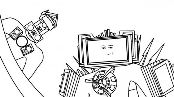 How to Draw Titan Speaker Man | Titan TV Man | Titan Cameraman - Skibidi Toilet 70 (Part 3)