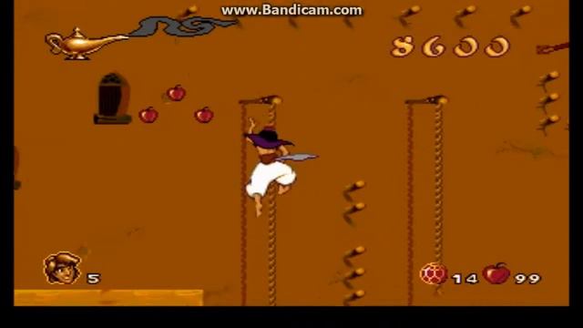 Disney's Aladdin (SMD) часть 3. По крышам Аграбы смотреть онлайн