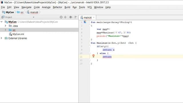 Kotlin Programming Language in Hindi #4(Using IntelliJ):Conditional Statement if...else смотреть онлайн