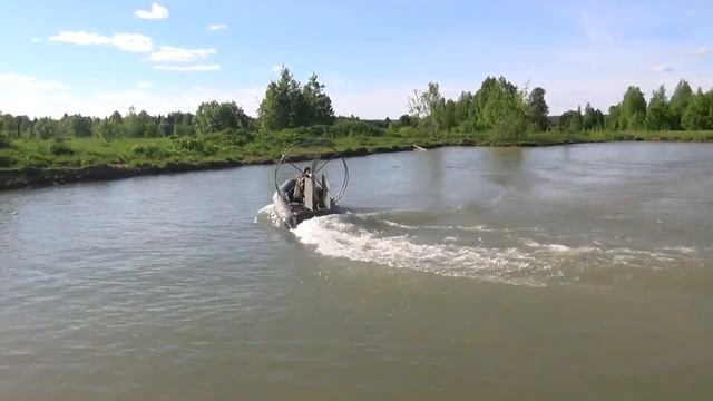 Самая бюджетная аэролодка , Геша , делает из подручных материалов. смотреть онлайн