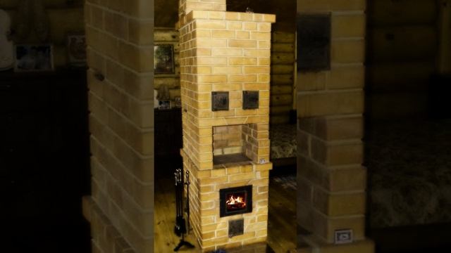 МАЛЮТКА. Отопительная печь с плитой на 20 Кв. М смотреть онлайн