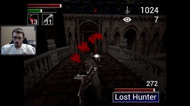 НОВАЯ ЛОКАЦИЯ, ПОДВАЛ. Прохождение Bloodborne PSX Demake. #5 смотреть онлайн