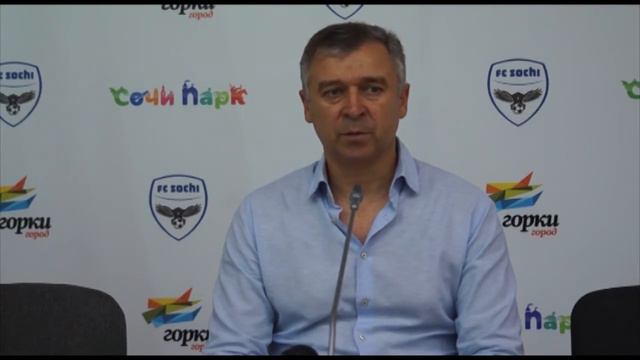 После матча 