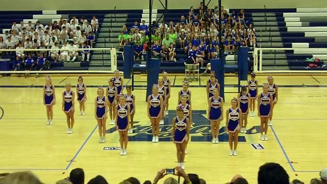 2011 Andover High School Cheer Squad Big Blue Review смотреть онлайн