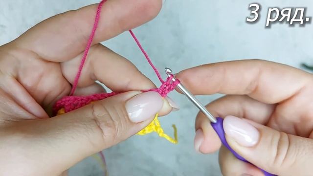 Вы ДОЛЖНЫ его УВИДЕТЬ! НЕ ПОЖАЛЕЕТЕ! Удивительный двухцветный УЗОР КРЮЧКОМ. Вязание крючком. смотреть онлайн