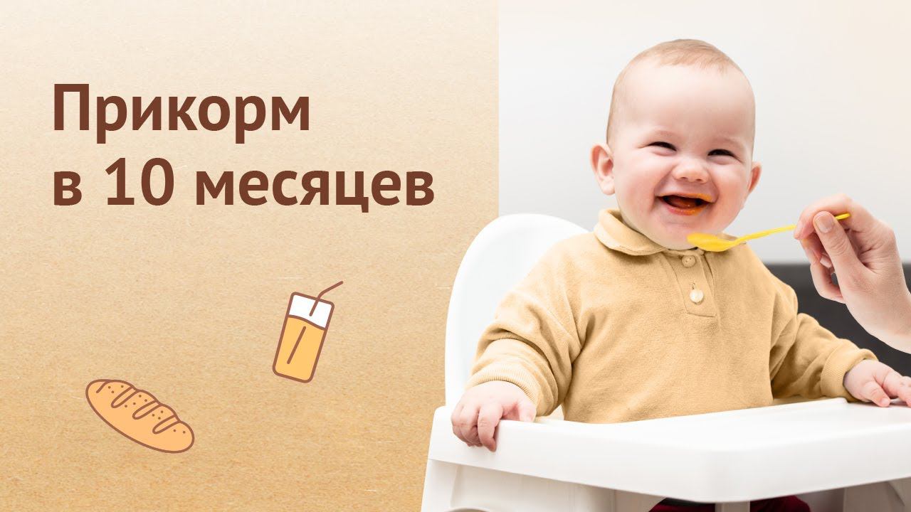 Прикорм в 10 месяцев: что должно быть на столе у ребенка смотреть онлайн