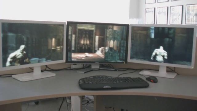 BATMAN Eyefinity HD 5850 demo смотреть онлайн