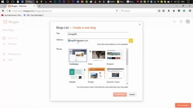 Free Website/Blog Making | Step by Step Blogger/Blogspot Tutorial - Part 1 смотреть онлайн
