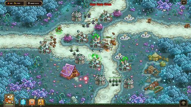Kingdom Rush Origins - Achievement No Pain, No Gain - Deal over 100,000 damage with Sylvan Curses смотреть онлайн