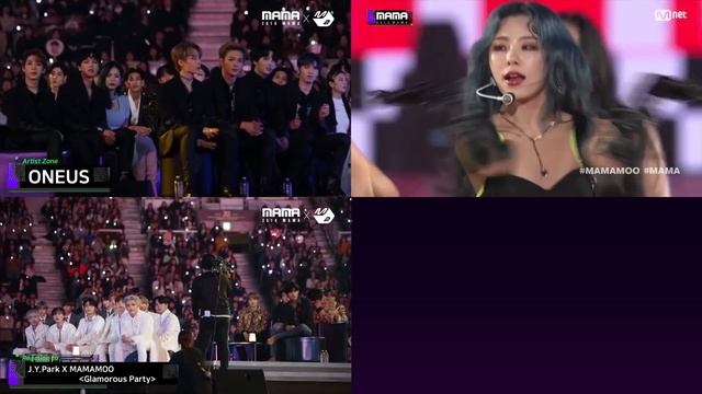 MAMA 2019 Master Cam || All Artist Reactions to MAMAMOO's Performance смотреть онлайн