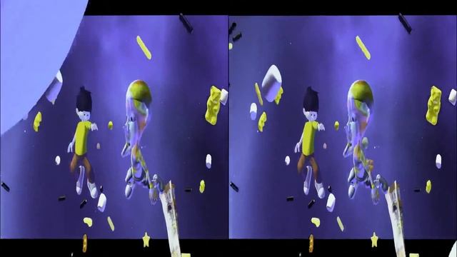 World BesT SBS 3D POP OUT Compilation Effects Cardboard VR смотреть онлайн