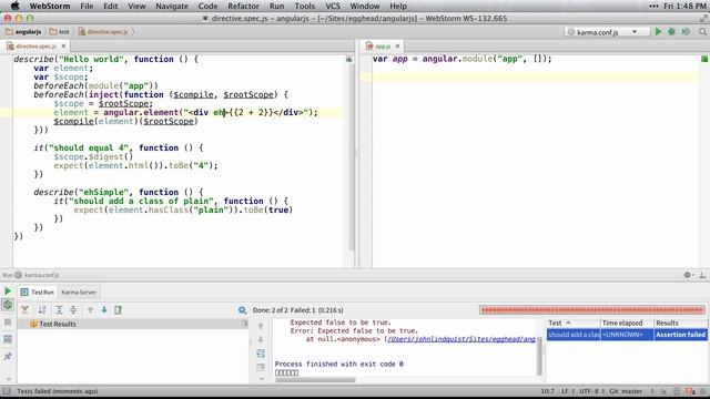 Egghead.io - AngularJS - Unit Testing a Directive смотреть онлайн