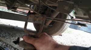 Как снять запасное колесо у Фиат Дукато