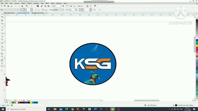 Logo design in Corel draw смотреть онлайн