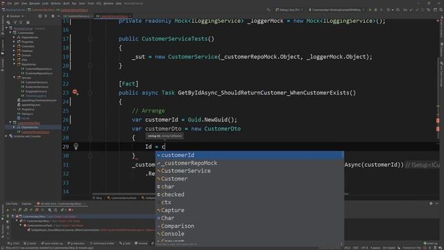 Getting started with Mocking using Moq in .NET (Core, Framework, Standard) смотреть онлайн