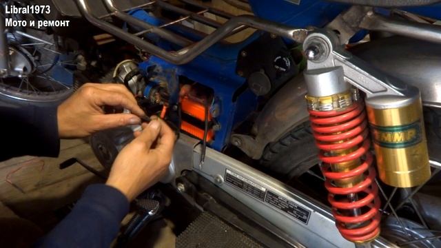 Туго крутит стартер на мопеде? Улучшаем запуск стартером