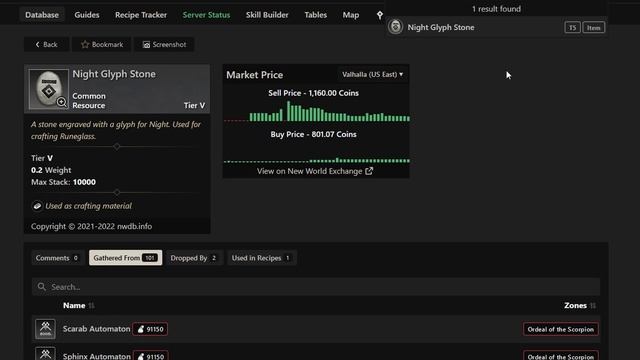 Comparing ALL GLYPH DROPS! Money Making Methods in New World! - New World Gold Making Guide in 2022 смотреть онлайн