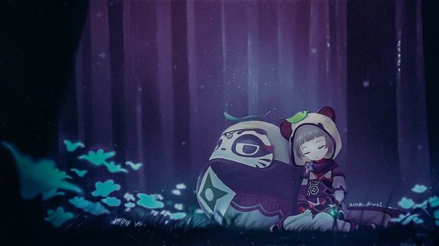 ♫ Genshin Impact - Reminiscence Main Theme - Bedtime Music - Lullaby Music, Sleep Music ♫ смотреть онлайн