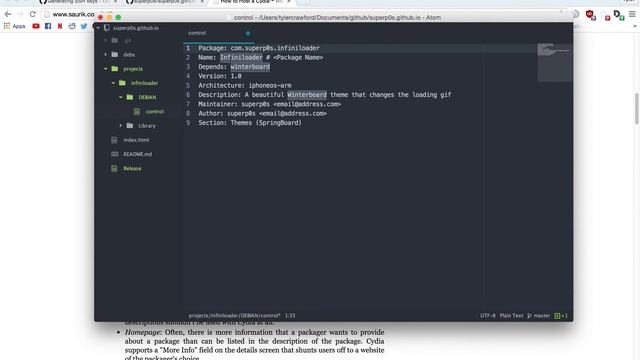 How to make a Cydia repo using Github [Mac] || Episode 2: Making the repo смотреть онлайн