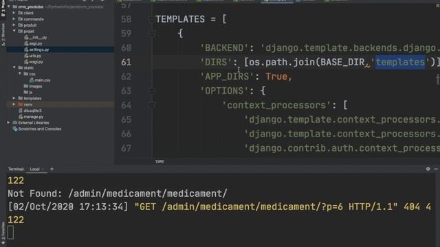 Réaliser une Application Django - Partie 4-:La création du dossier Static смотреть онлайн