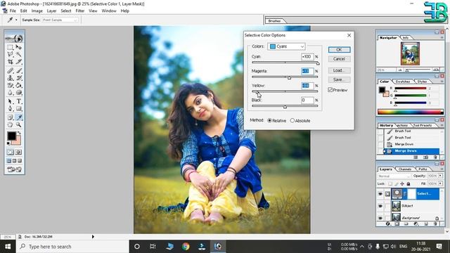 Photoshop 7.0 Girl Pose Photo Editing - Photoshop 7.0 New Outdoor Photo Editing смотреть онлайн