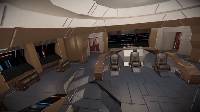 Short ship showcase - Space Engineers - Star Trek. USS Titan - Luna Class смотреть онлайн