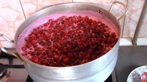 ВАРЕНЬЕ из ЧЕРЕШНИ (с косточками) и с добавлением лимона