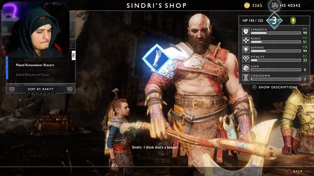 ATREUS USES SPARTAN RAGE! | First God Of War 2018 Playthrough - Part 6 смотреть онлайн