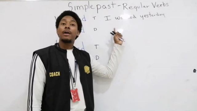 Simple past grammar - Regular verbs. смотреть онлайн