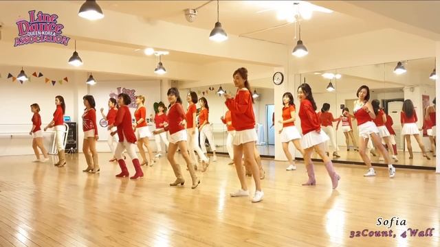 Sofia Line Dance (Beginner) Hotma & Wandy Demo смотреть онлайн