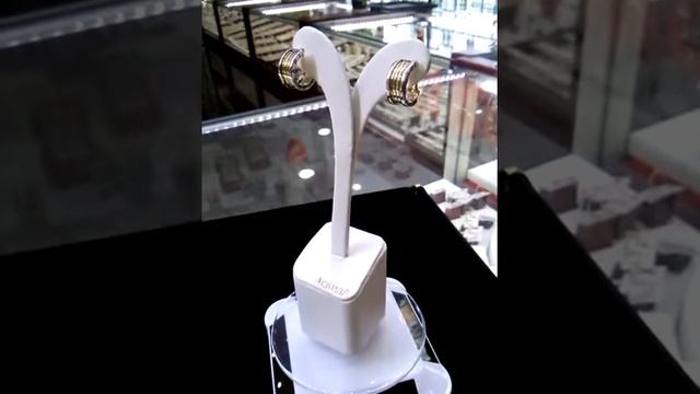 Серьги Булгари в золоте смотреть онлайн
