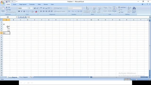 Construction of P-xy and T-xy diagram | Phase Equilibria |Goal Seek in excel смотреть онлайн