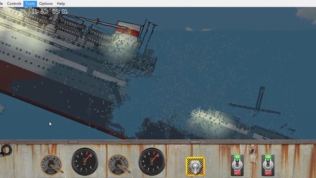 Floating Sandbox   Admiral Nakhimov   Sinking!!