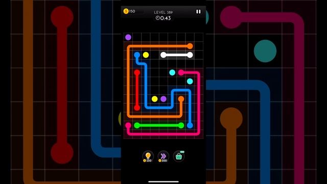 Dot knot - Line & colour puzzle Level 388, 389 and 390 смотреть онлайн
