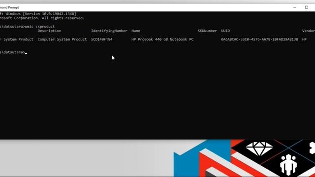 How to check Laptop/ Desktop UUID, Model & serial number with cmd смотреть онлайн