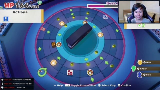 Paper Mario: The Origami King Playthrough - Stapler and Scene Before The Last Boss! смотреть онлайн