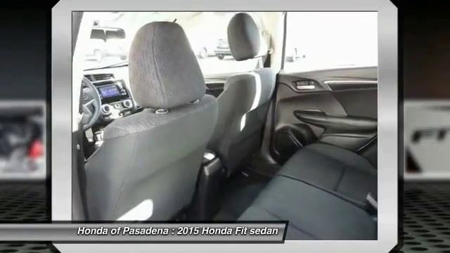 2015 Honda Fit Pasadena Cerritos Los Angeles Alhambra Pasadena, SoCal, Orange County 0160346 смотреть онлайн