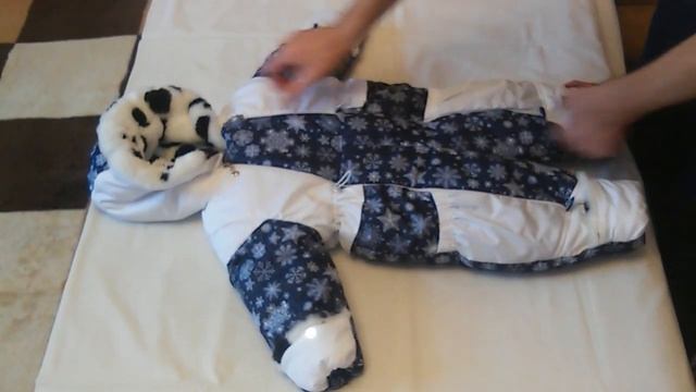 Зимний комбинезон для новорожденного до – 30 мороза. ТМ БебиБест. смотреть онлайн