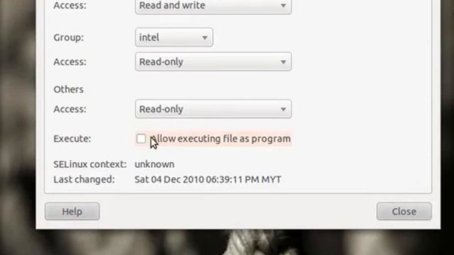 [Ubuntu] Allow executing file as program смотреть онлайн