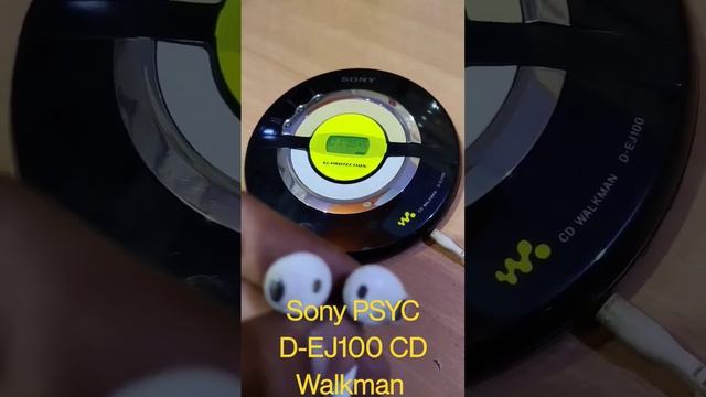 Retro Sony Cd Psyc Walkman D-EJ100 Cd Player with G-protection CD-R/RW Digital Mega Bass yellow ??? смотреть онлайн
