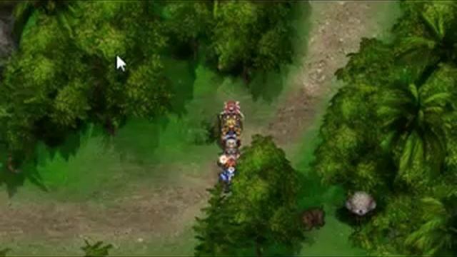 Growlanser Wayfarer of Time Towns, world map and Dungeon exploring. смотреть онлайн