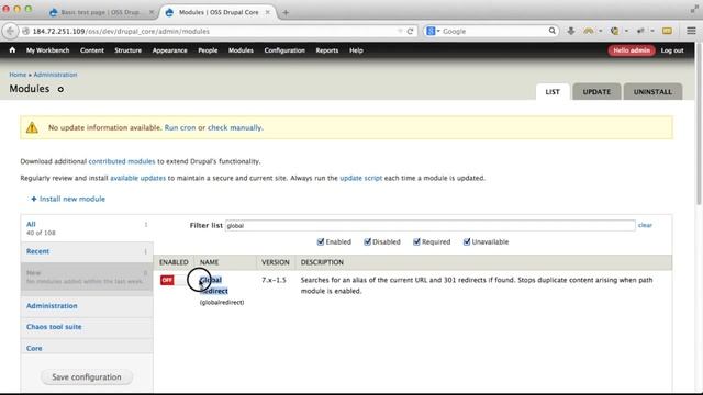 Drupal CMS - create URL aliases with Path module смотреть онлайн