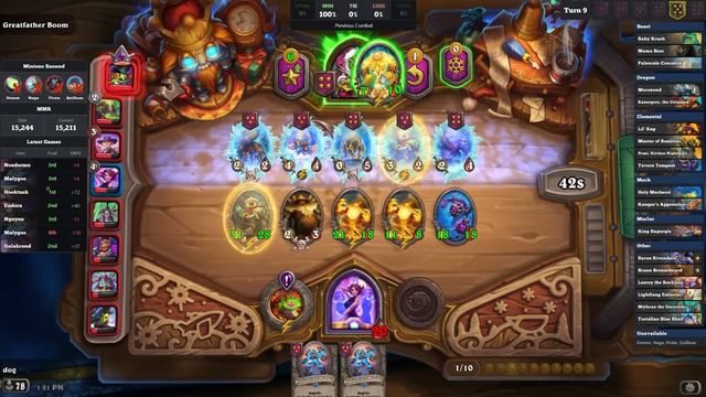 Cooked Book on the Same Unit Over and Over for Massive Stats | Dogdog Hearthstone Battlegrounds смотреть онлайн