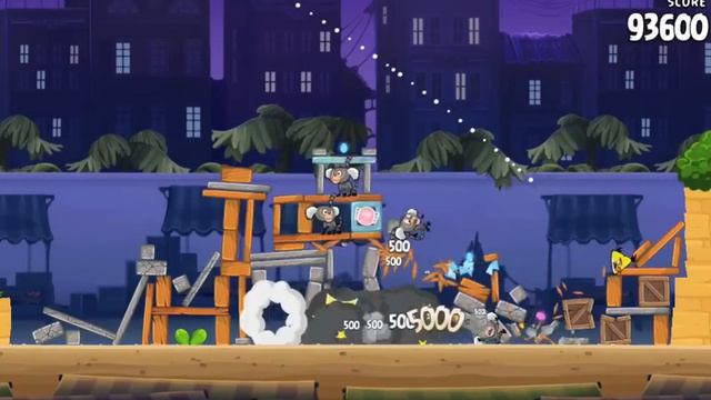 Angry Birds Rio Level 10 (13-10) Market Mayhem Walkthrough 3 Star смотреть онлайн